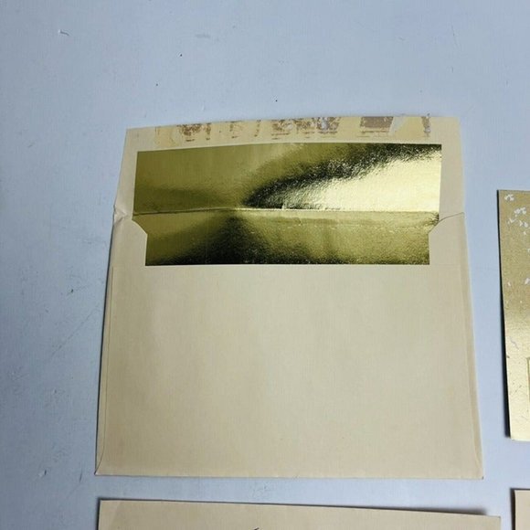 Dayspring Christmas Cards Boxed Set Of 18 Count Green And Gold Unused Lot Of 11 - Picture 6 of 8